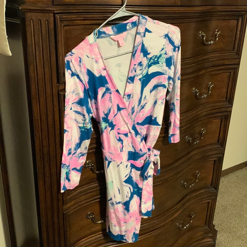 Lilly Pulitzer Karlie wrap romper